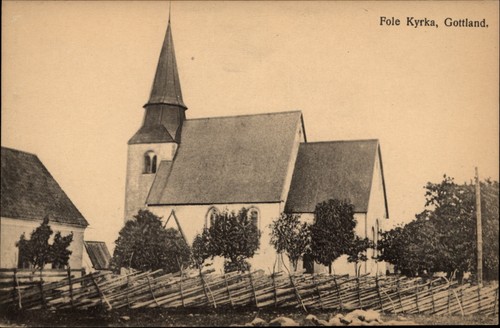 Pole kyrka gotland - pole,
