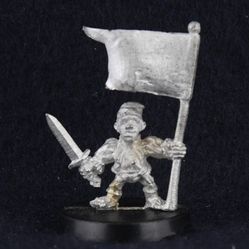 Halfling standard bearer - halfling,